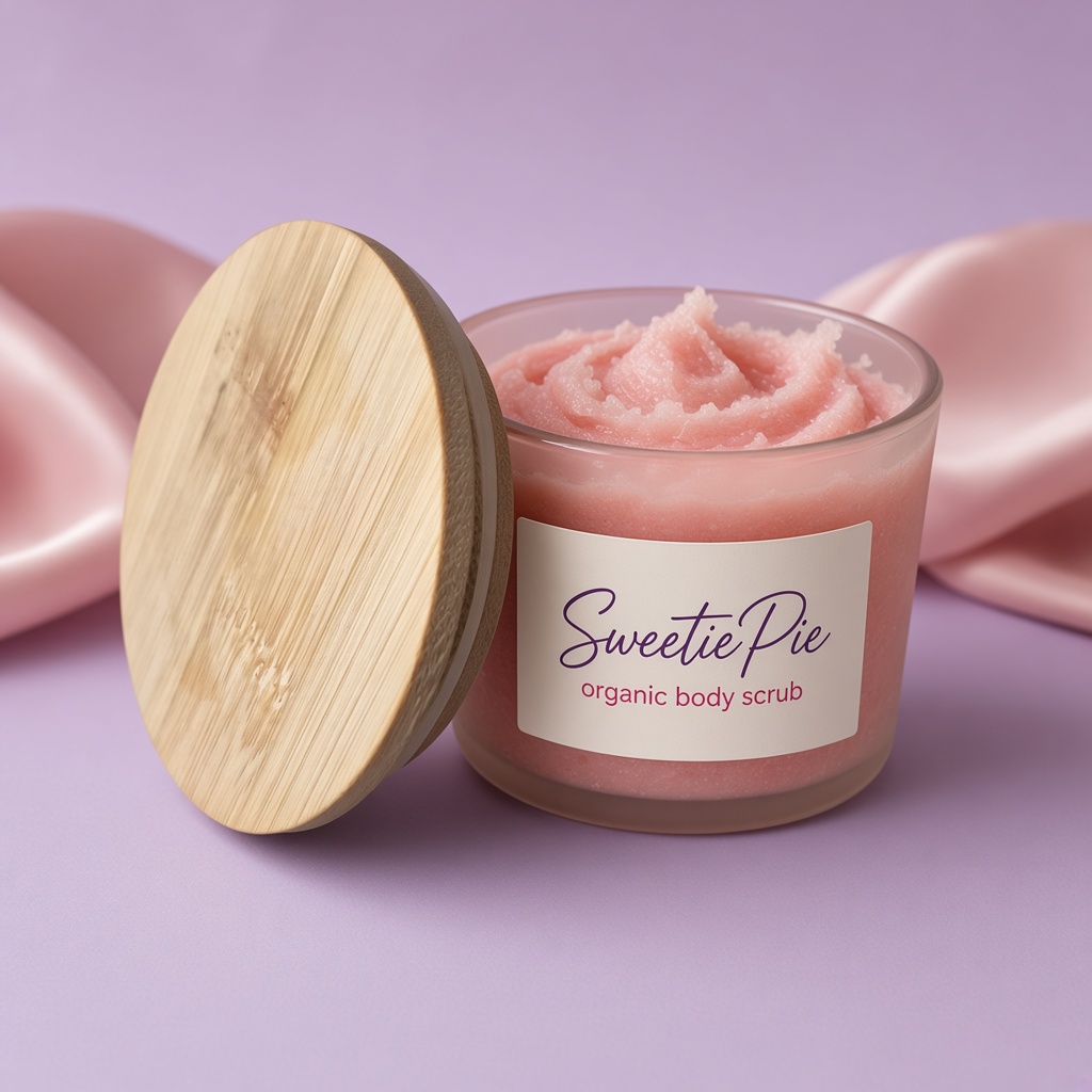 SweetiePie organic body scrub